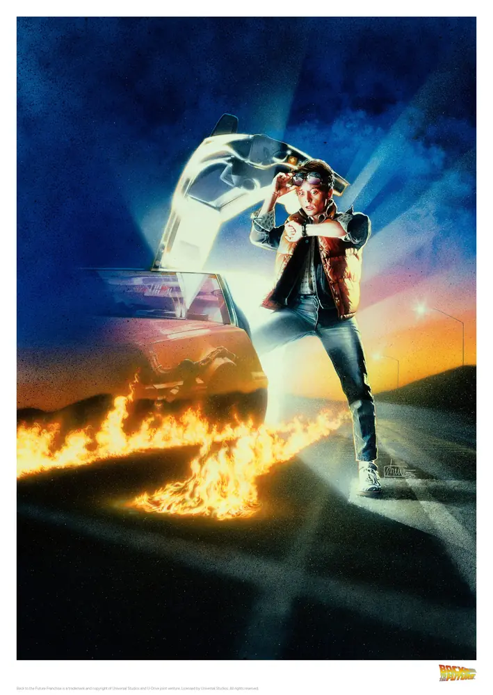 Back to the Future Limited Edition Art Print - 4