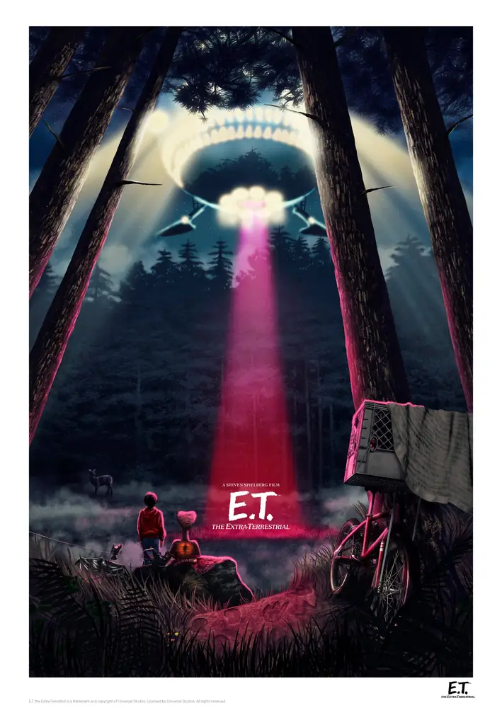 E.T. Limited Edition Art Print - 1 - Release 2