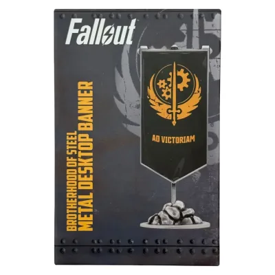 Fallout Limited Edition Brotherhood of Steel Metal Banner