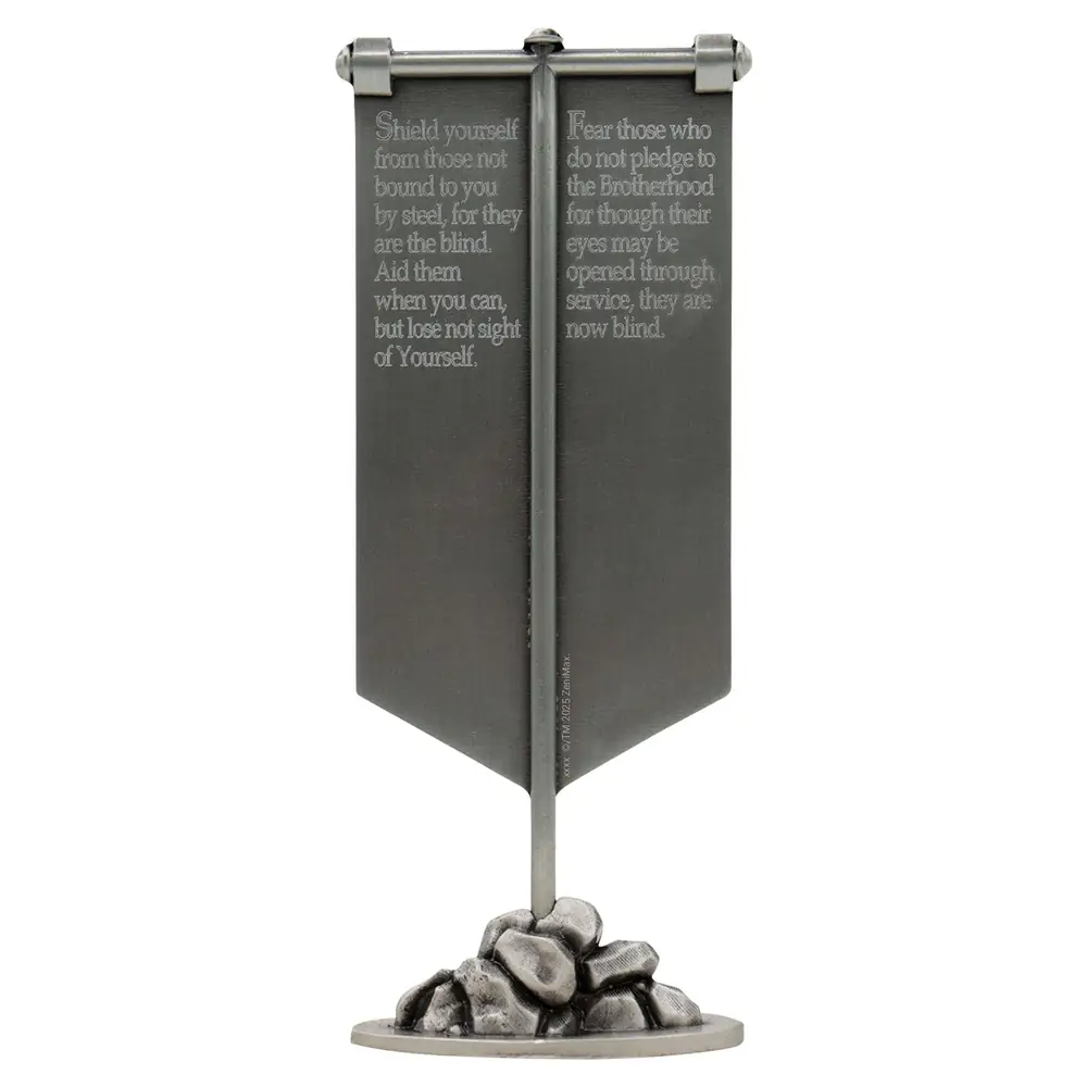 Fallout Limited Edition Brotherhood of Steel Metal Banner