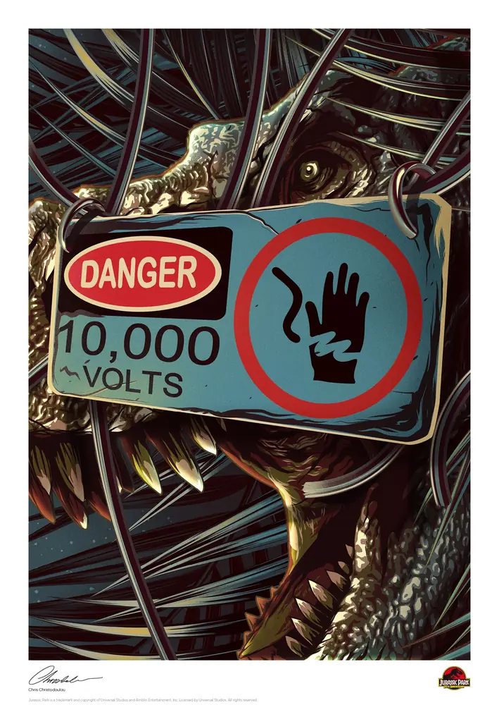 Jurassic Park Limited Edition Art Print - Jurassic Park Art