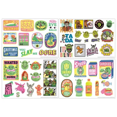 Shrek Tech Decal Stickers