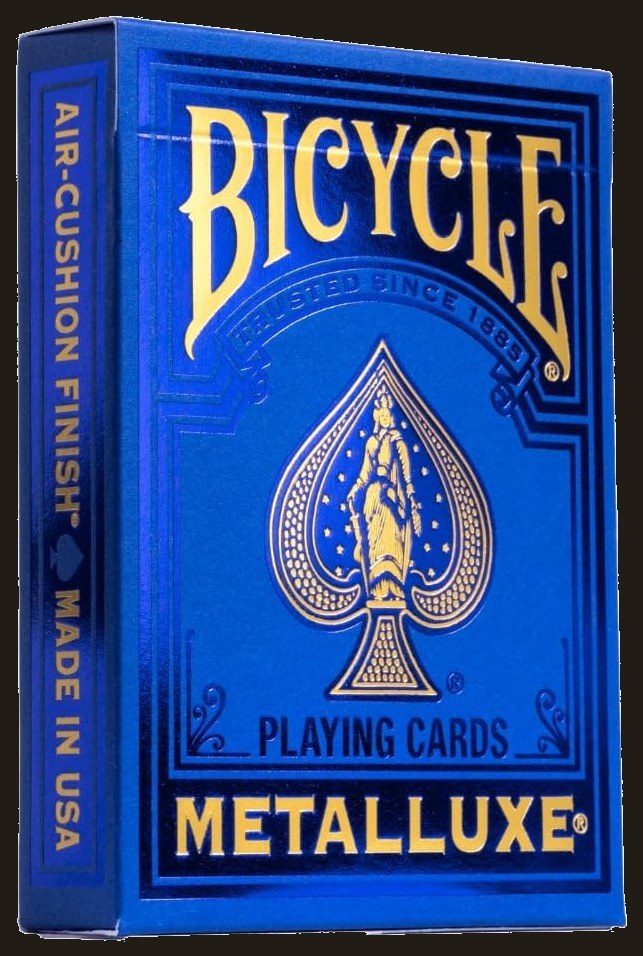 Metalluxe Playing Cards - Red & Blue Set