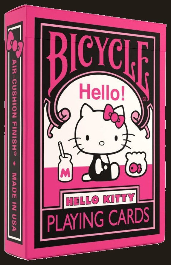 Hello Kitty Pink Playing Cards